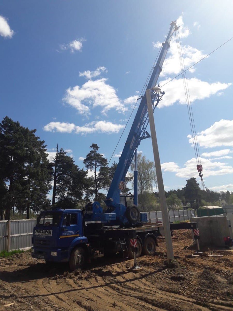 Автокран 25 тонн, 33 метра КС-55713-1К-4В Клинцы на базе КаМаз 65115